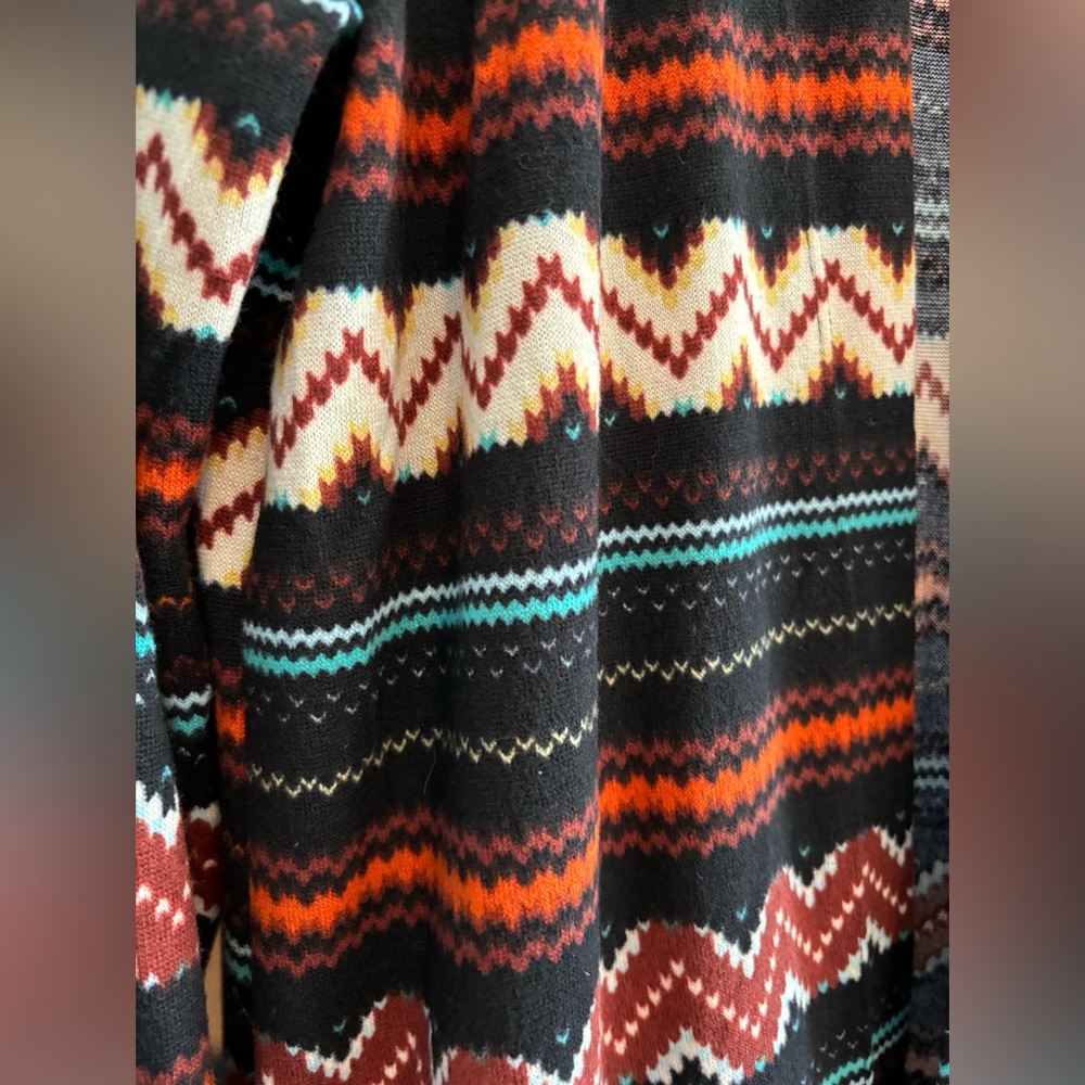 ee:some Open Aztec Cardigan Size M/L - Picture 6 of 6